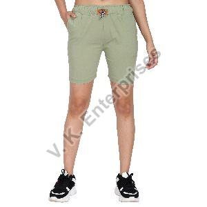 Cotton Lycra Women Shorts Toco Shorts