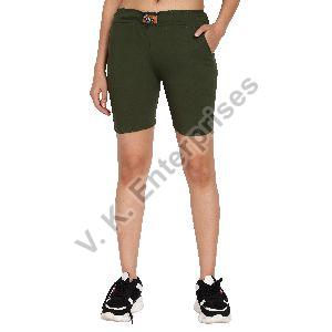 Cotton Lycra Women Shorts Toco Shorts