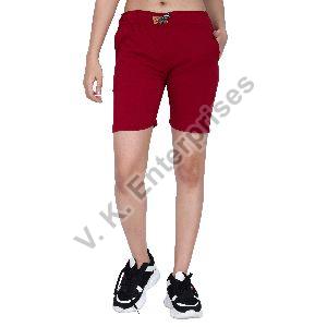 Cotton Lycra Women Shorts Toco Shorts