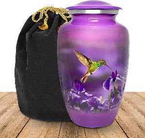 Purple Cremation Urn