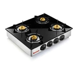 Rcw-4001 Rexona 4 Burner Glass Top Gas Stoves