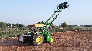 John Deere Tractor fitted telescopic Loader