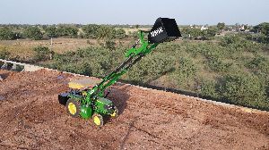John Deere Tractor fitted telescopic Loader