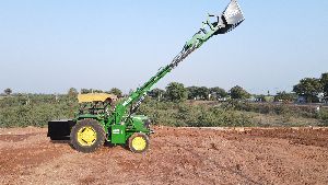 John Deere Tractor fitted telescopic Loader