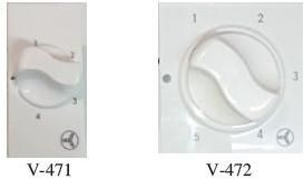 Crystal Dimmer Fan Regulator