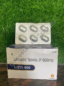 Linezolid tablet IP 600 mg Lizd 600mg Tablets