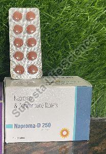 Naproxen 250 mg with domperidone Naproma-D 250 Tablets
