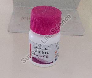 Thyroxine sodium 25 mg tablets
