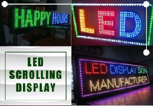 LED Scrolling Display