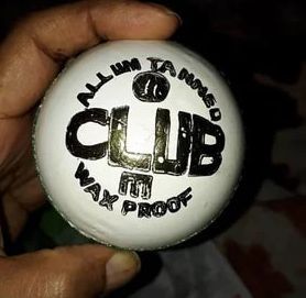 Club Cricket Leather Ball