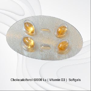 Cholecalciferol 60000 Softgels Capsules