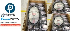 Differential Pressure Gauges GEMTECH Dpengineers 0-5 Inches