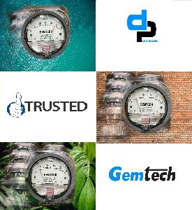 4 inch gemtech differential pressure gauge