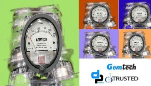 GEMTECH Differential Pressure Gauge