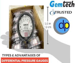 GEMTECH Differential Pressure Gauge