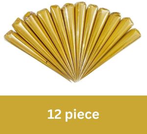 Golden Ceramic Cone for Art & Craft