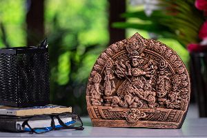 Handcrafted Durga Idol with Family