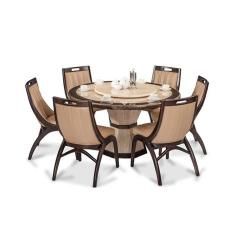 6 Seater Round Dining Table Set
