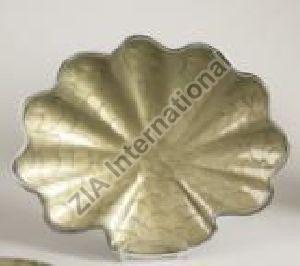 Flower shape aluminium Dish