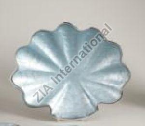 Flower shape aluminium Dish