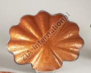 Flower shape aluminium Dish