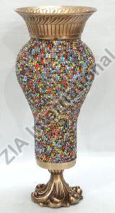 Glass Mosaic Decorative Flower Vase