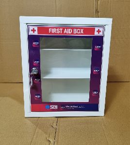 SBI Metal First AID Box with YONO Branding