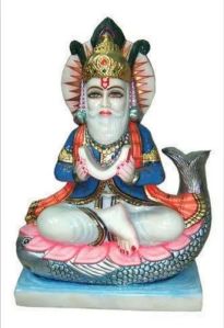 Jhulelal Ji Marble Statue