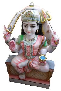 Santoshi Mata Marble Statue