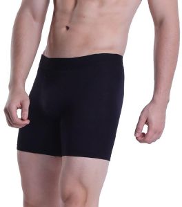 Black Plain Underwear Boxer