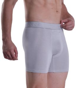 Grey Plain Underwear Boxer