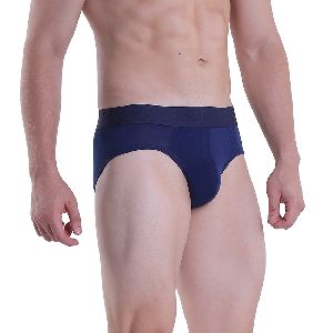 Navy Blue Plain Underwear Brief