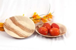 Areca Leaf Round Plate