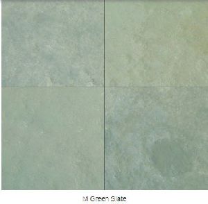 M Green Slate Stone Tiles