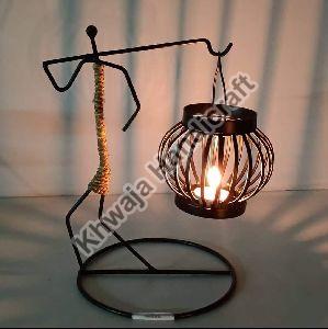 Iron Candle Holder with Stand