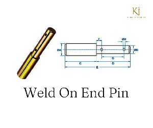 Weld on End Mounting Pins