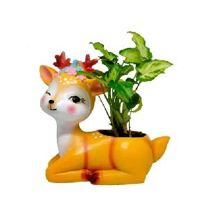 Deer Succulent Planter Pot