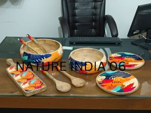 wooden tableware