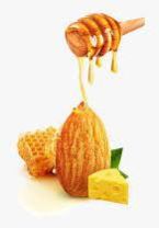 Honey with Almond Gel
