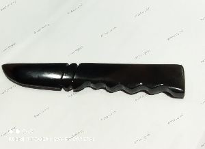 Black tourmaline knife