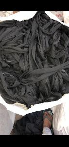 Black polyester rag