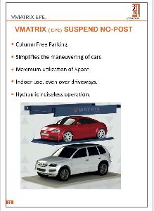 Postless car parking systems