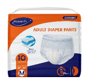 Svaach Economy Adult Diaper Pants Medium 10s