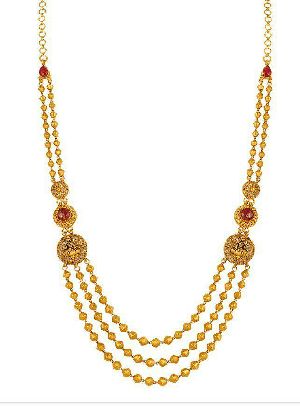 Gold Layered Necklace Set