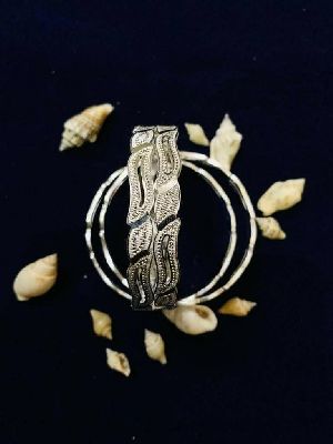 Designer Silver Bangles