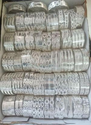 Filigree Silver Bangles