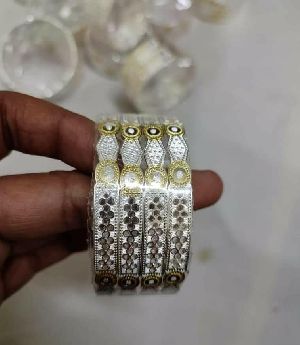 Filigree Silver Bangles