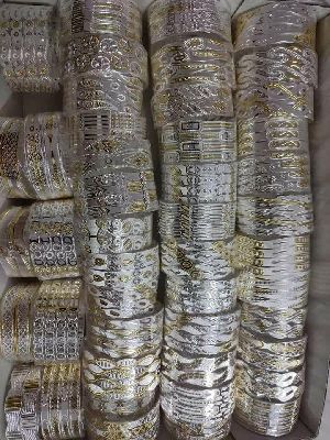 Filigree Silver Bangles