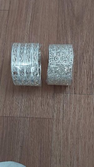 Filigree Silver Bangles