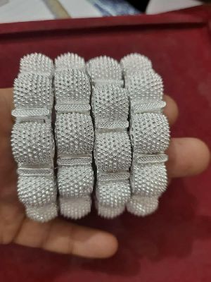 Traditional Silver Bangles